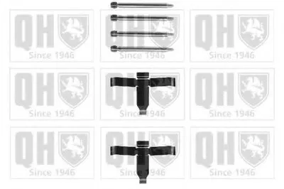 Комплектующие, колодки дискового тормоза QUINTON HAZELL купить