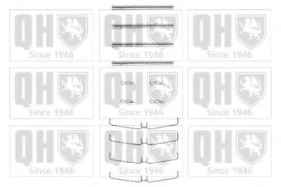 Комплектующие, колодки дискового тормоза QUINTON HAZELL купить