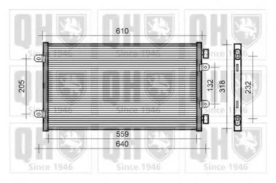 Конденсатор, кондиционер QUINTON HAZELL купить
