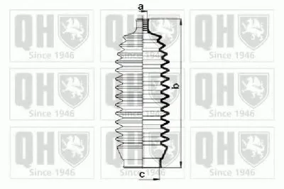 Комплект пылника, рулевое управление QUINTON HAZELL купить