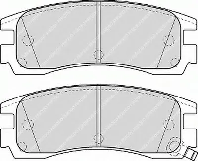 Комплект тормозных колодок, дисковый тормоз PREMIER FERODO купить