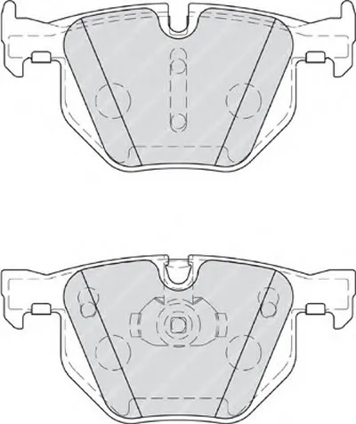 Комплект тормозных колодок, дисковый тормоз PREMIER FERODO купить