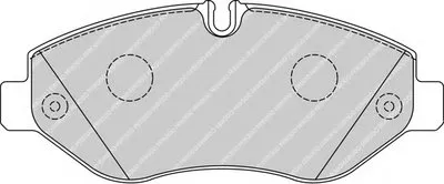 Комплект тормозных колодок, дисковый тормоз PREMIER FERODO купить