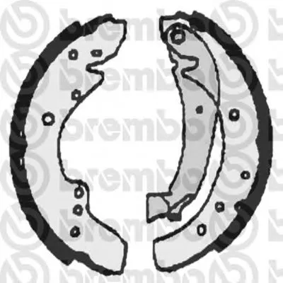 Комплект тормозных колодок BREMBO купить