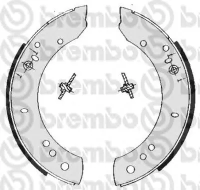 Комплект тормозных колодок BREMBO купить