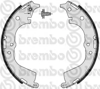 Комплект тормозных колодок BREMBO купить