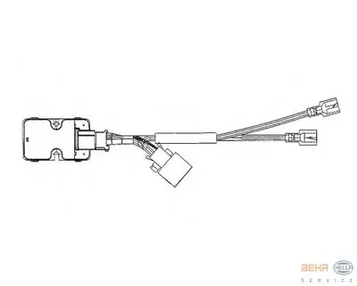 Регулятор, вентилятор салона BEHR HELLA SERVICE купить