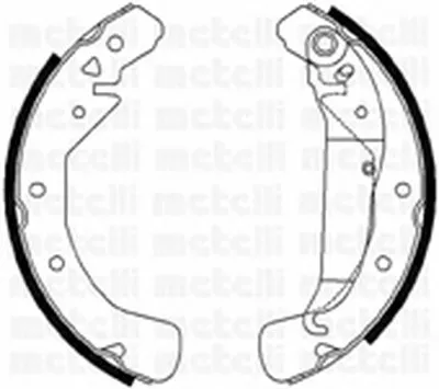 Комплект тормозных колодок METELLI купить