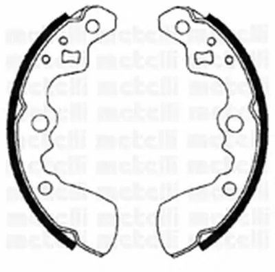 Комплект тормозных колодок METELLI купить