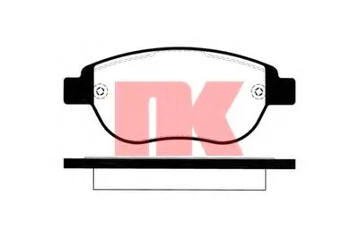 Комплект тормозных колодок, дисковый тормоз NK купить