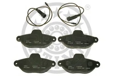 Комплект тормозных колодок, дисковый тормоз OPTIMAL купить