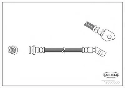 Тормозной шланг CORTECO купить