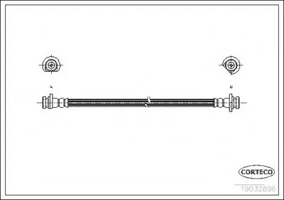 Тормозной шланг CORTECO купить