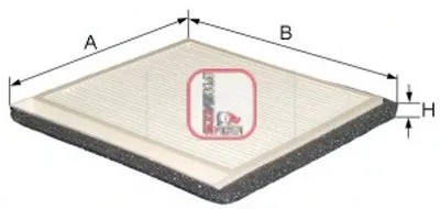 Фильтр, воздух во внутренном пространстве SOFIMA купить