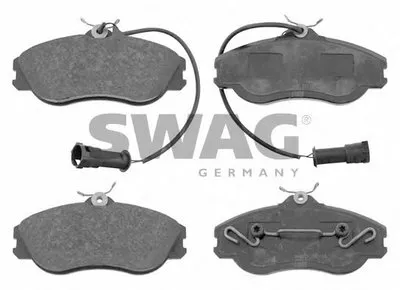 Комплект тормозных колодок, дисковый тормоз SWAG купить