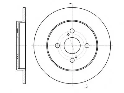 Тормозной диск REMSA купить