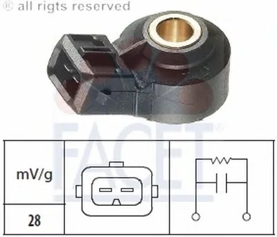 Датчик детонации FACET купить