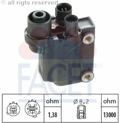 Катушка зажигания FACET купить