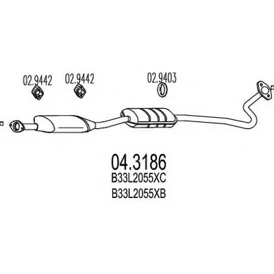 Катализатор для переоборудования MTS купить