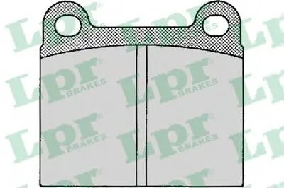 Комплект тормозных колодок, дисковый тормоз LPR купить
