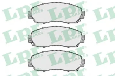 Комплект тормозных колодок, дисковый тормоз LPR купить