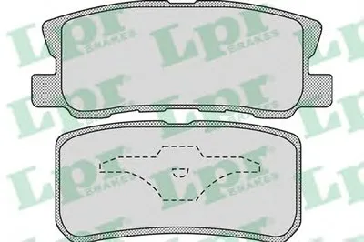 Комплект тормозных колодок, дисковый тормоз LPR купить