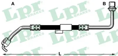 Тормозной шланг LPR купить