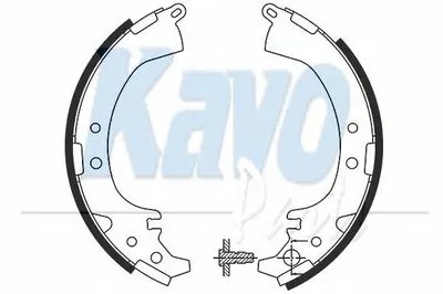 Комплект тормозных колодок MK KASHIYAMA KAVO PARTS купить