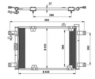 Конденсатор, кондиционер EASY FIT NRF купить