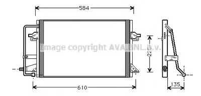 Конденсатор, кондиционер AVA QUALITY COOLING купить
