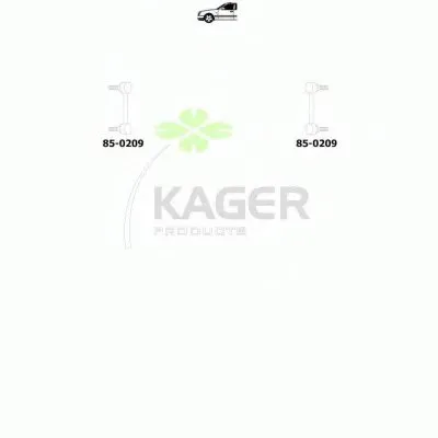 Подвеска колеса KAGER купить