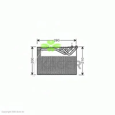 Испаритель, кондиционер KAGER купить