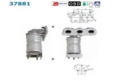 Катализатор для переоборудования AS купить