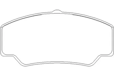 Комплект тормозных колодок, дисковый тормоз DON купить