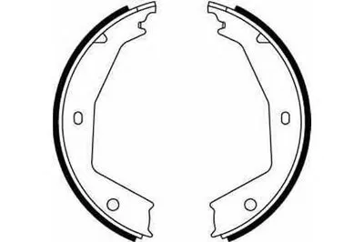 Комплект тормозных колодок, стояночная тормозная система GIRLING купить