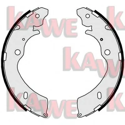Комплект тормозных колодок KAWE купить
