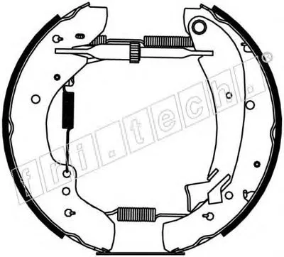 Комплект тормозных колодок FAST KIT fri.tech. купить