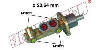 целиндер ручного тормоза fri.tech. купить