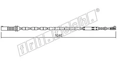 Сигнализатор, износ тормозных колодок fri.tech. купить