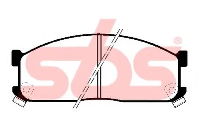 Комплект тормозных колодок, дисковый тормоз sbs купить
