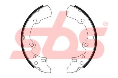 Комплект тормозных колодок sbs купить
