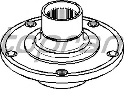 ? колесн. ступицы = TOPRAN купить