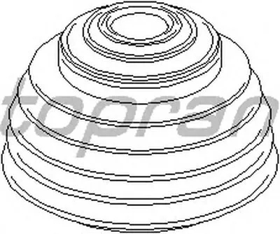 Пыльник, предохранит. штифт - шток вилки переключ. передач TOPRAN купить