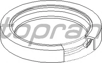 Уплотняющее кольцо, коленчатый вал TOPRAN купить