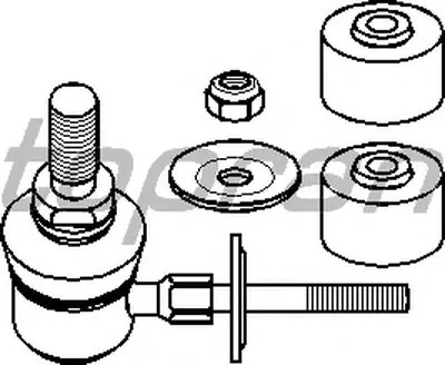 Ремкомплект, соединительная тяга стабилизатора TOPRAN купить