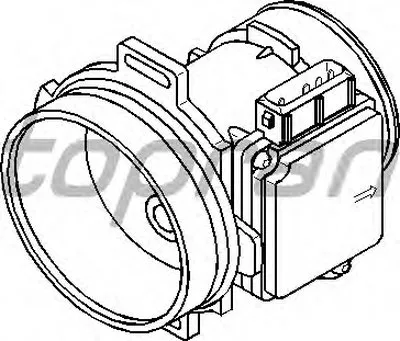 Расходомер воздуха TOPRAN купить