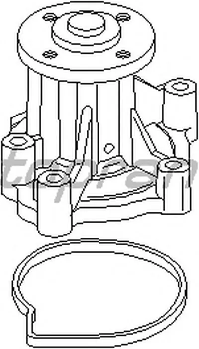 Водяной насос TOPRAN купить