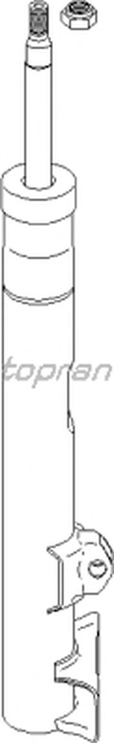 Амортизатор TOPRAN купить