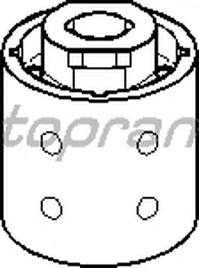 Втулка, балка моста TOPRAN купить