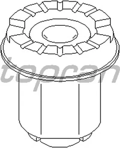 Втулка, балка моста TOPRAN купить